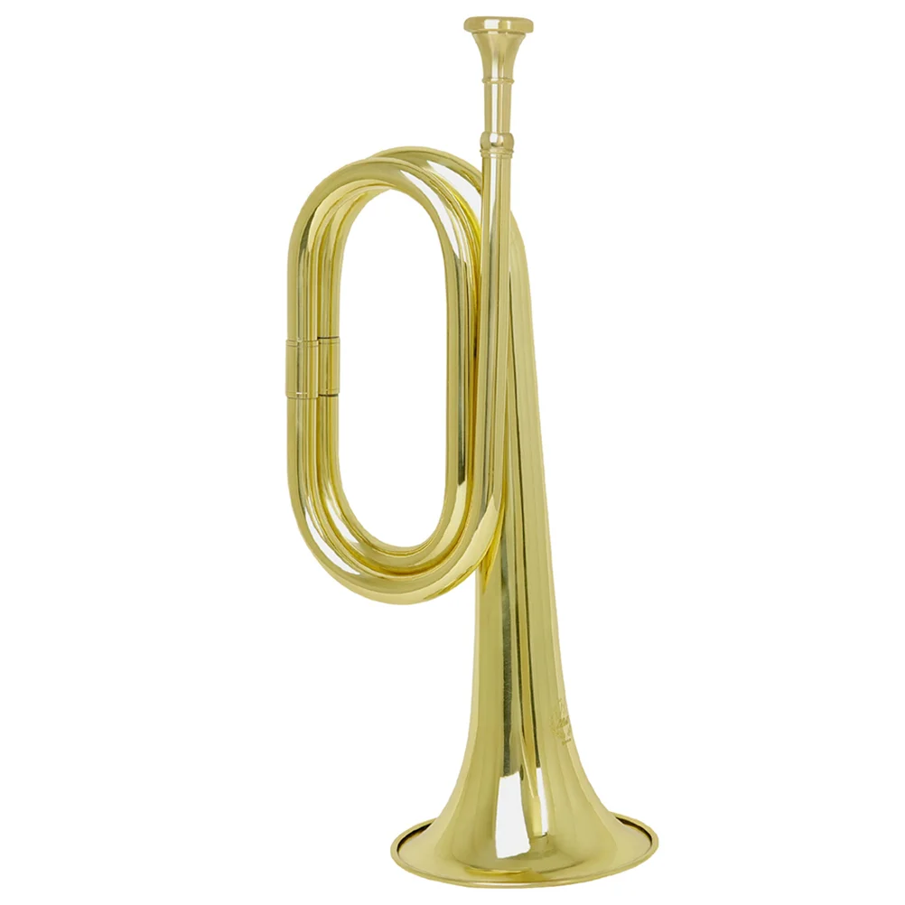 Musical Instrument Stride Horn Spanish Key Charge Band Trumpet Assembly Instruments Miniature Bugle