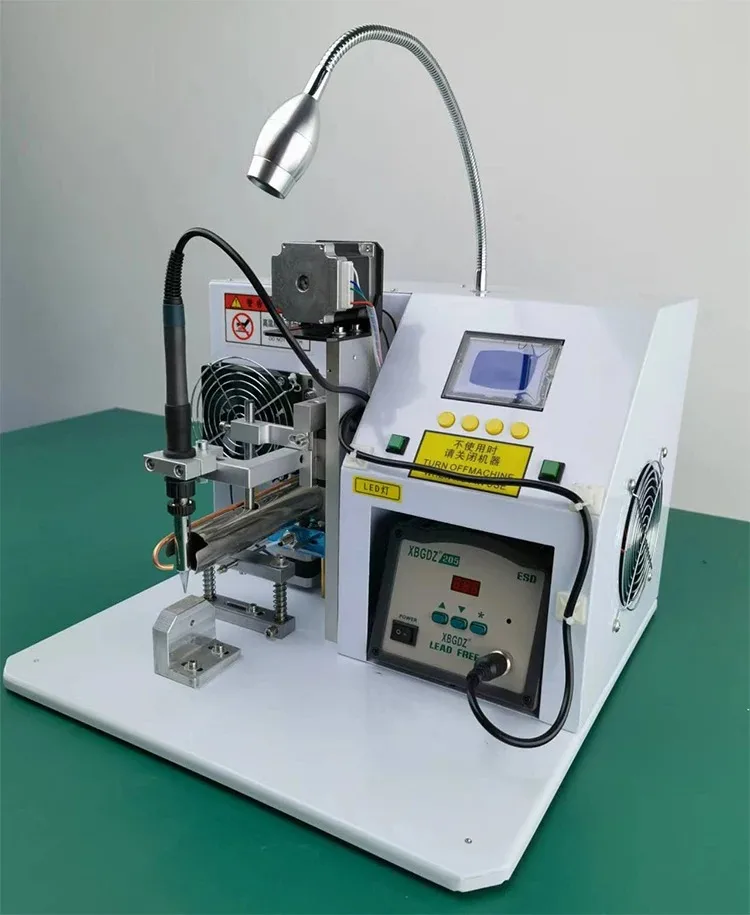 Electric Soldering Machine Semi-automatic Foot-Operated Soldering Station Spot Welder for USB data cable Switch Aviation plug view 4