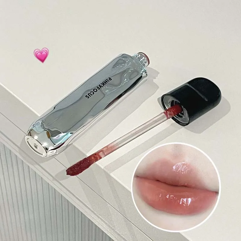 Mirror Lip Glaze ไม่มีสี Loss Non-stick ลิปสติก Moisturizing เซ็กซี่สีแดง Lip Tint ลิปสติกแต่งหน้า Long Lasting Lip Gloss