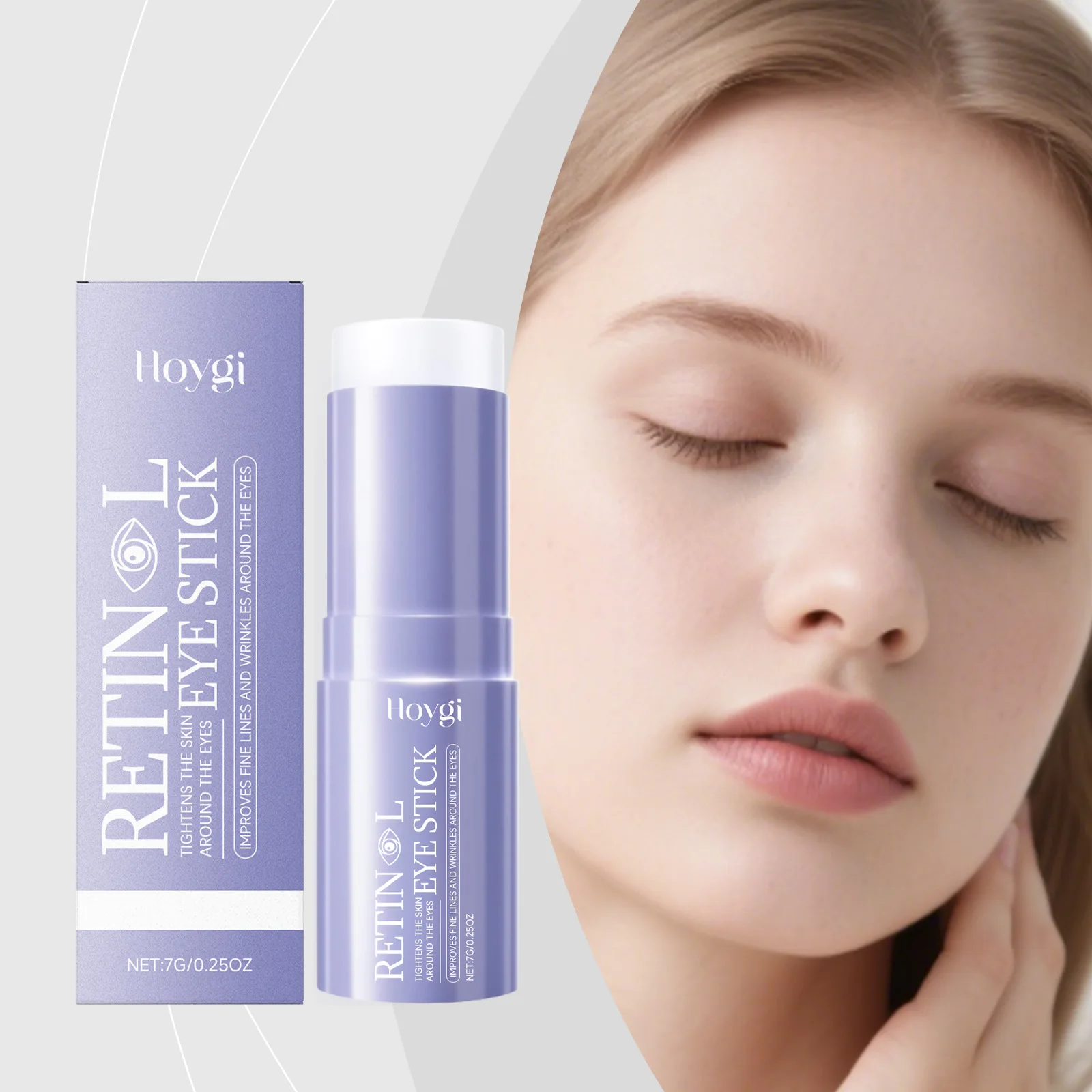 

Retinol Eye Cream Stick Tightening Eye Skin Anti-Puffiness Improve Fine Lines Brightening Lightening Fade Dark Circles Eye Care
