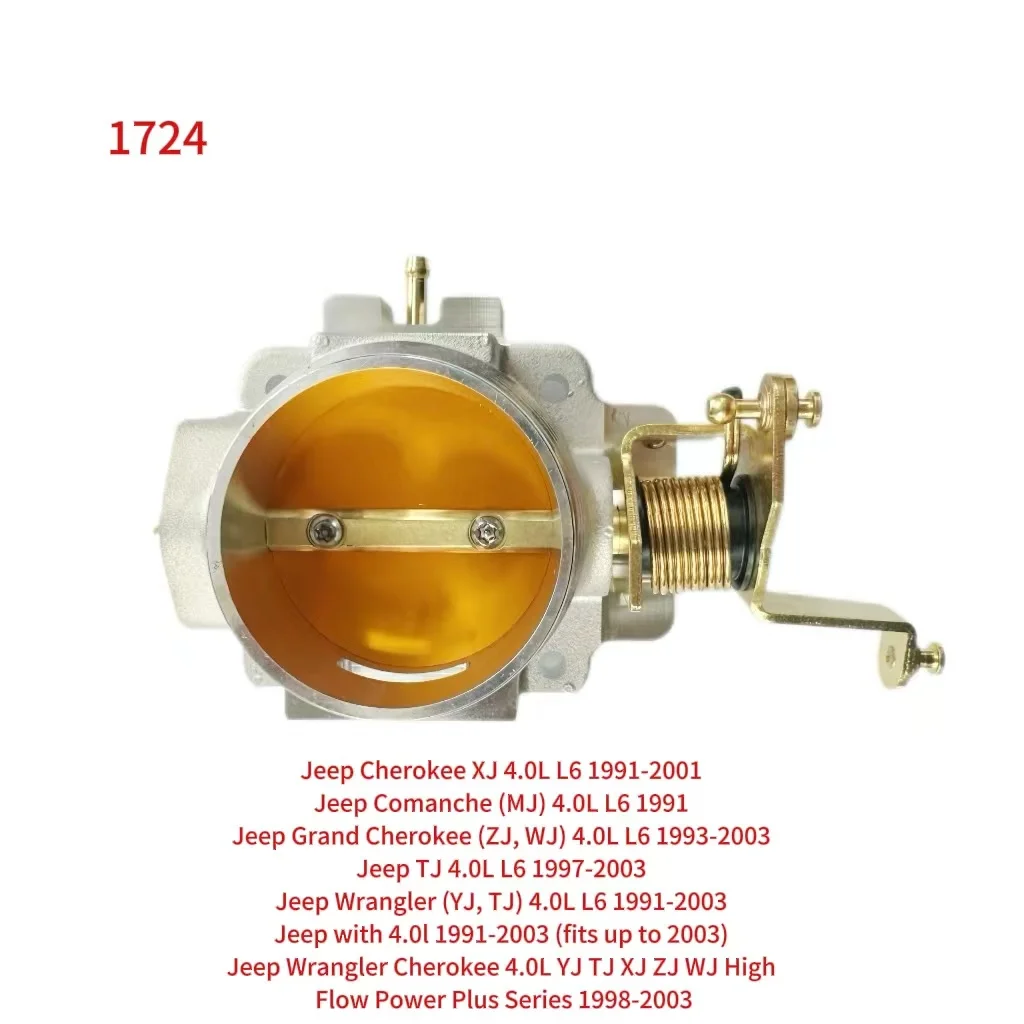 Cuerpo de aceleración compatible con Jeep Wrangler Comanche Grand Cherokee 4.0L YJ TJ XJ ZJ WJ de 1991-2003 - Reemplazo de la serie Power Plus