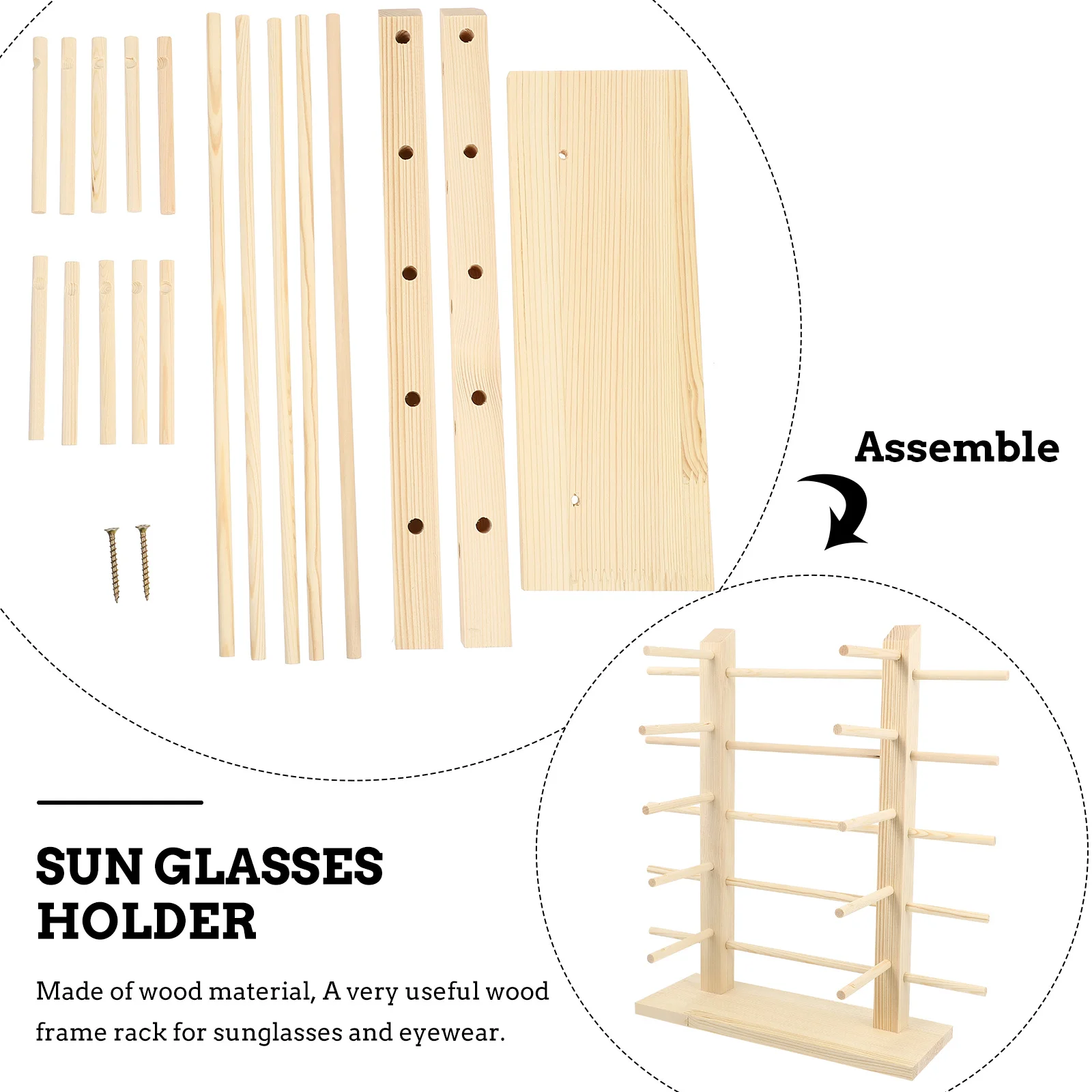 10 Pairs Glasses Display Stand Holder Sunglasses ganizer Sunglasses ganizer Stand Rack Eyewear Storage Home Decor Shop