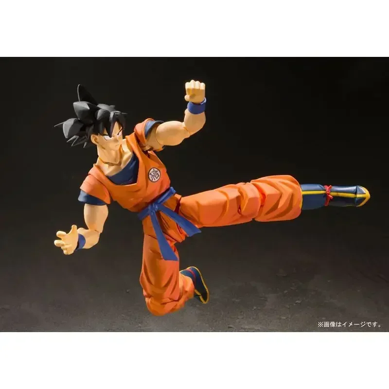 S.H. Original, en stock Figurines Son Goku Saisuperb Earth Action Figure Cameo Model Toy, Dragon Ball Z Gift Collection