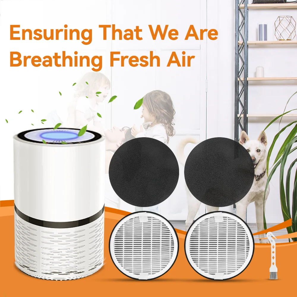 For Levoit LV-H132 Air Purifier PM2.5 3-In-1 H13 True Hepa with Activated Carbon Filter Replacement