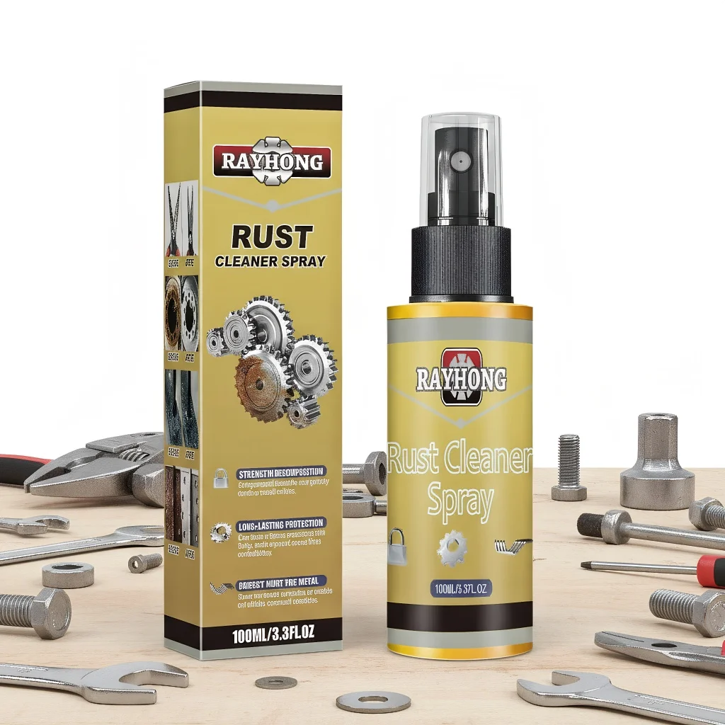 

​ ​ 100 мл спрей для удаления ржавчины для мотоциклов и автомобилей — формула быстрого действия для чистки колес, защиты окон и обслуживания инструментов ​ ​