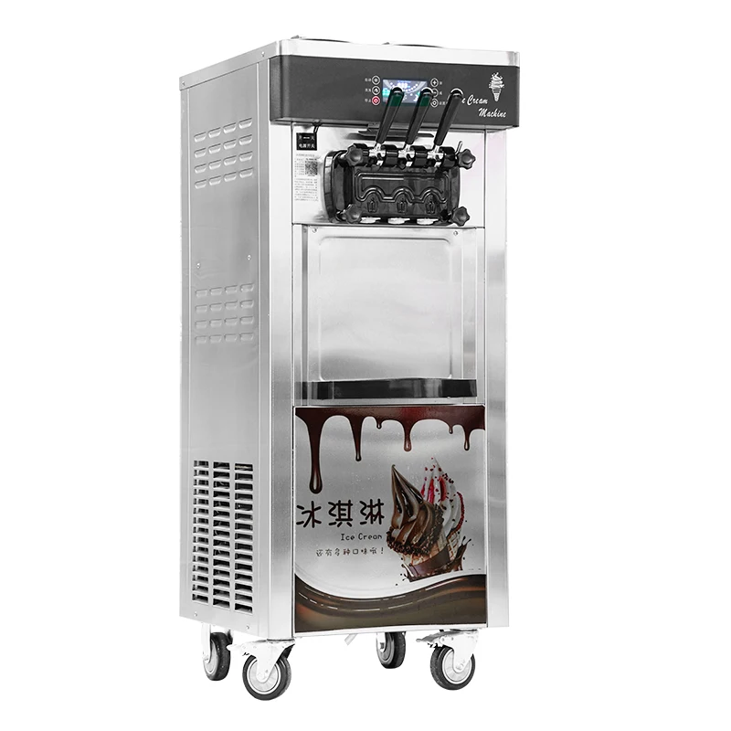 

Commercial Soft Ice Cream Machine Manufacturer Low Price 3 Flavor Ice Cream Machine Wholesale