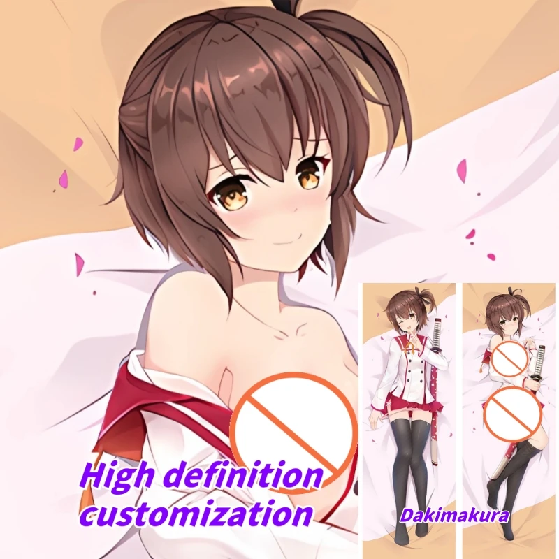 

Dakimakura Anime Pillow Case Katana Maidens: Toji no Miko Kanami Eto Double-sided Print Of Life-size Body Pillowcase Gifts