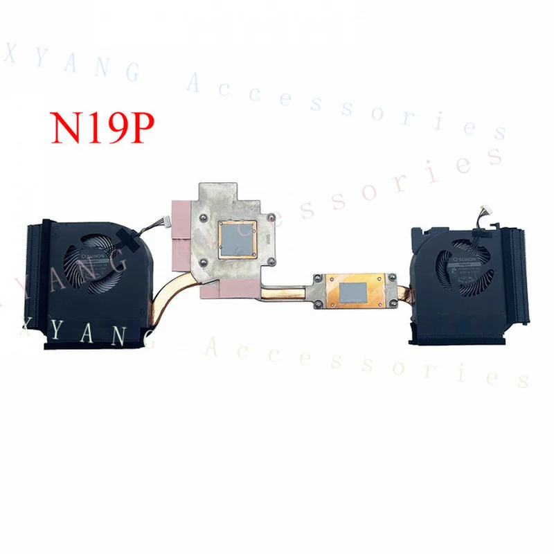 PP+ New CPU Cooling Fan and Heatsink 02DM016 02DM017 For Lenovo Thinkpad P52 P53