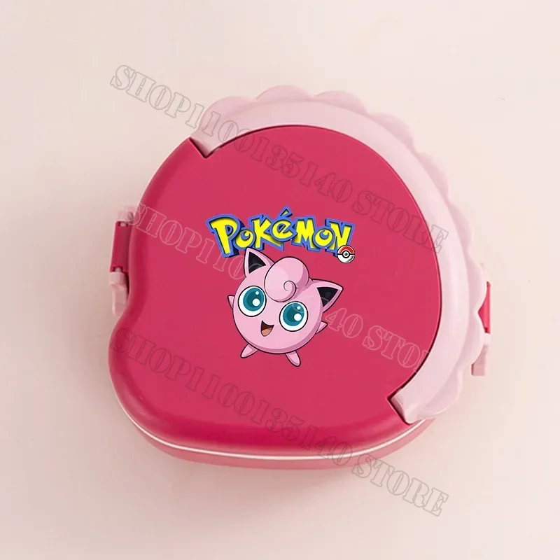 بوكيمون علب الاغذية أواني الطعام تخزين وجبة صناديق الأطفال طالب مدرسة بينتو حالة أنيمي المحمولة علب الاغذية بنين فتاة هدية