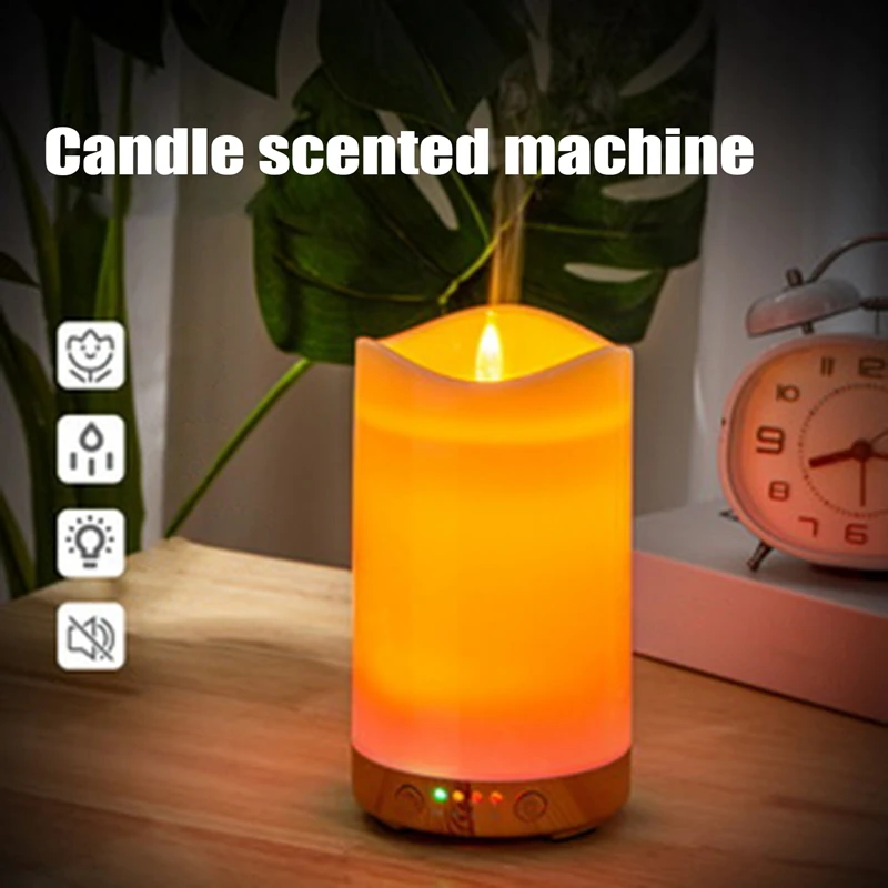 

Air Humidifier Spray Mode 130Ml Ambient Night Light Aroma Diffuser Air For Bedroom Home Office Spa Yoga