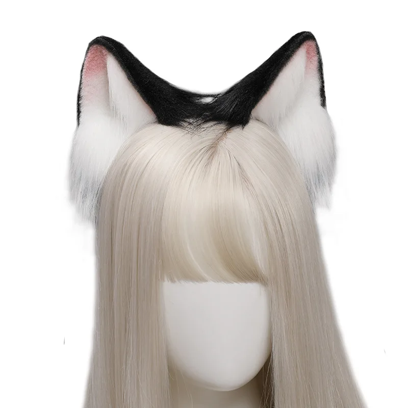 Oreilles d'animaux cosplay japonaises faites à la main, coiffure Lolita, accessoires JK, bandeau oreilles de chat