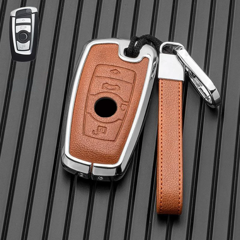 Zinc Alloy Car Remote Key Case Cover Shell For BMW 1 3 5 7 Series X1 X3 X4 X5 X6 G20 G30 F15 F16 G01 G02 G05 F10 F20 F30 G07 F34 3