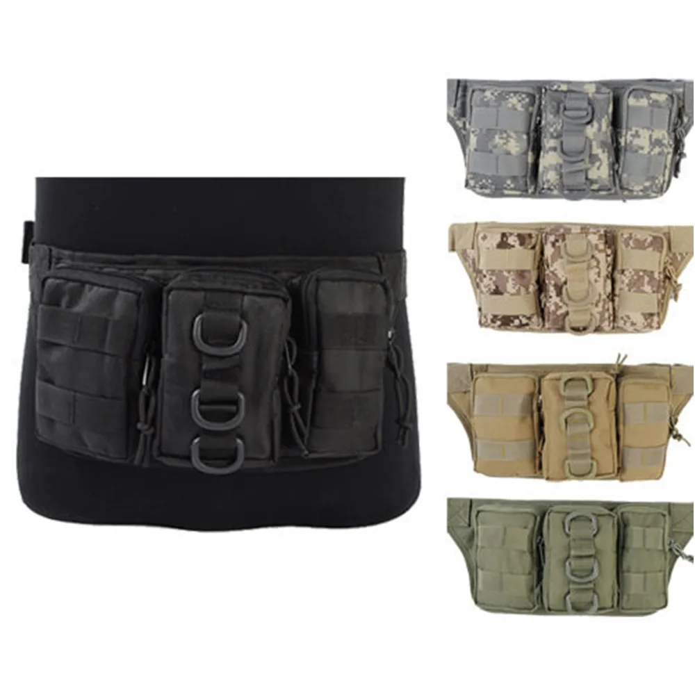 Tactical Hunting Waist Pack Nylon Bodypack Hiking Phone Pouch Outdoor Sports Hunting Climbing Camping Belt Cs Airsoft Bags