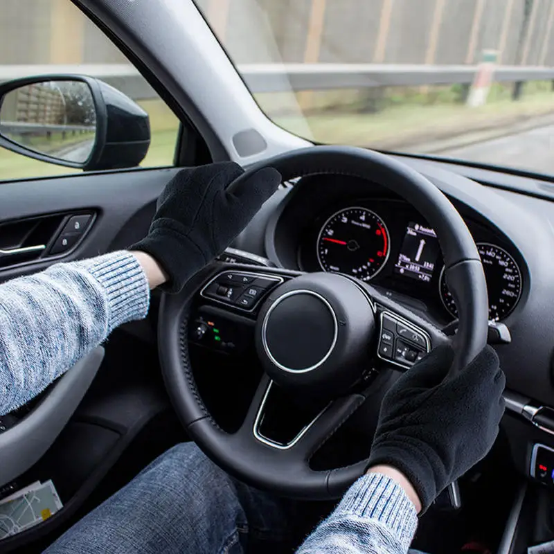 

1Pair Sports Gloves Winter Warm Full Fingers Waterproof Cycling Outdoor Running Motorcycle Ski Touch Screen Polar Fleece Gloves