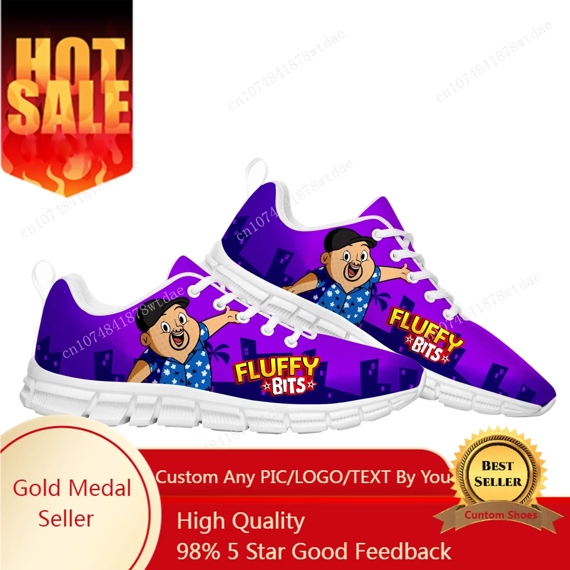 

Fluffy Bits Sports Shoes Mens Womens Comfortable Sneakers High Quality Anime Cartoon Manga Comics Sneaker Custom Shoe