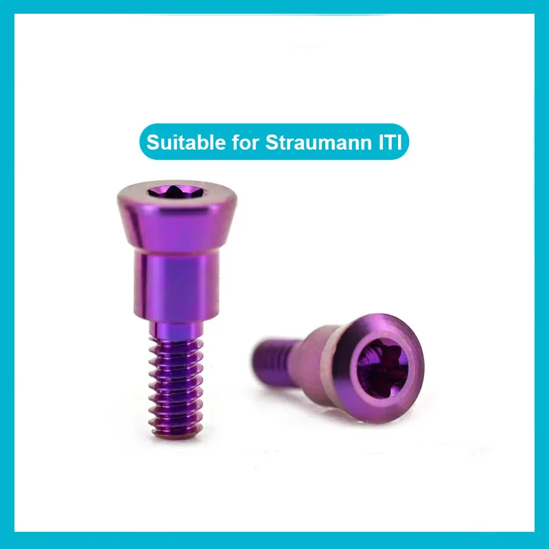 Dental Material Closure Screw RC Replacement Accessories Straumann ITI Cover Plate Screw Healing Component Protective Cap