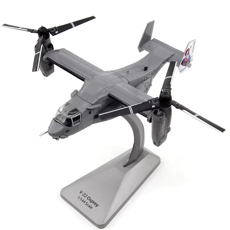 

V-22 Osprey 1/144 Scale Model Aircraft Kits,Military-Themed Metal Die-cast Model Airplane, Foldable U.S. Navy Model Aircraft Kit