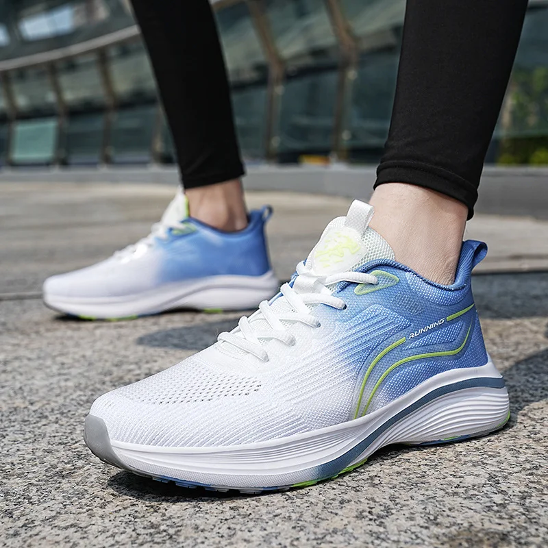 Plus Size Casual Running Fashion Anti Slip Hiking Mesh Breathability Athletic Shoes Tennis Women Trend 2024 Mens Sneakers Couple