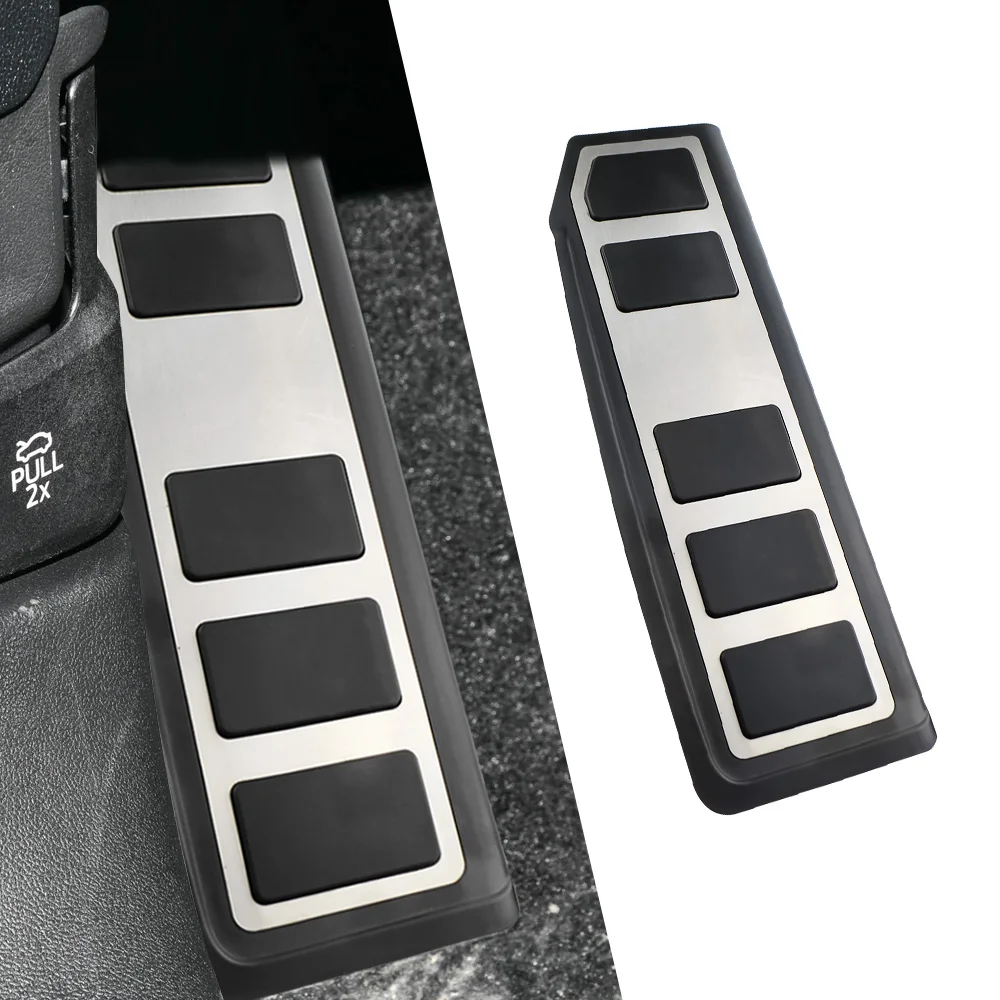 Pedales de coche para Ford Focus 2019-2022 Edge Lincoln, almohadillas de Aviador AT, cubierta de Pedal de freno de Gas, piezas de acero inoxidable