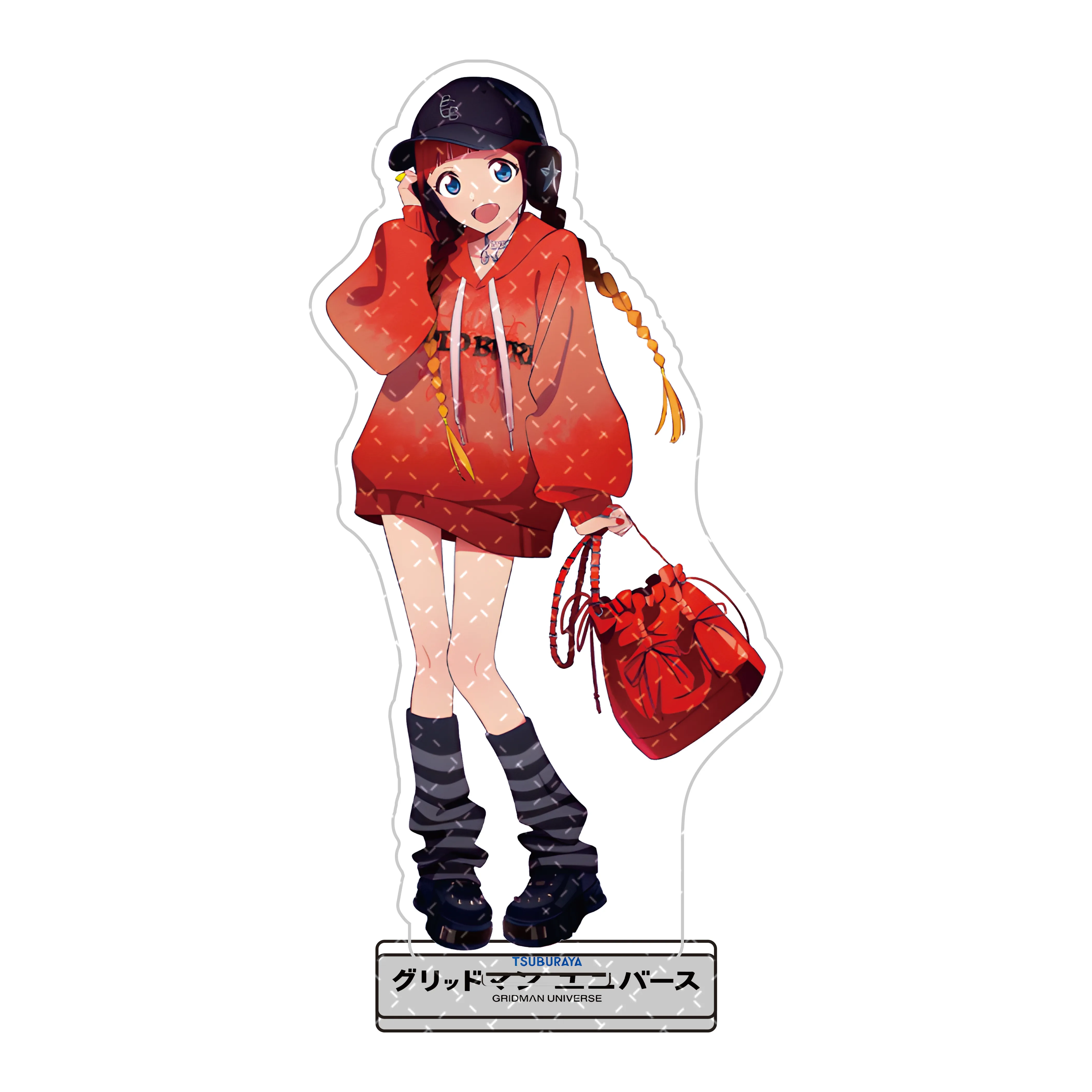 Gridman Universe (グリッドマン ユニバース) 15cm Acrylic Stand Rikka Takarada,Akane Shinjo  Anime Collect Desktop Decora Fan Gift