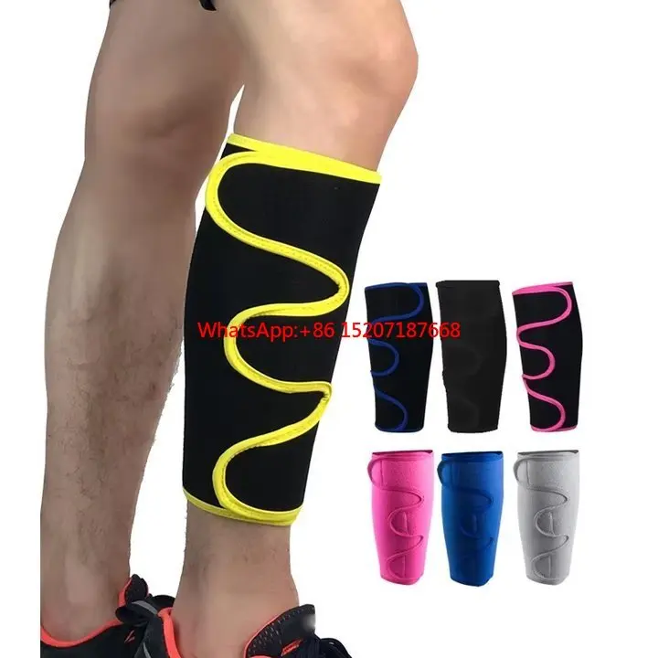 

Custom Adjustable Pain Relief Compression Splint Shin Sleeve Leg Strap Wrap Calf Brace Support