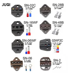 SN Series 8 kinds of collets European bare terminal 28B/48B/02C /06 / 16WF/06WF 2.8 4.8 6.30 Tool parts modules one set jaws