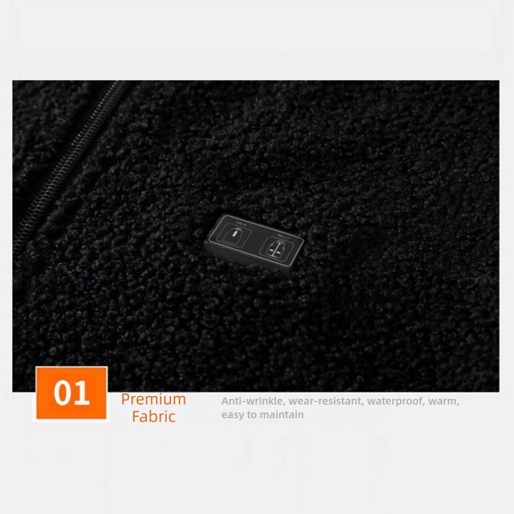 

Термальный USB умный жилет с подогревом, 3-скоростной регулируемый моющийся теплый жилет, морозостойкие ветрозащитные куртки с подогревом, зимние