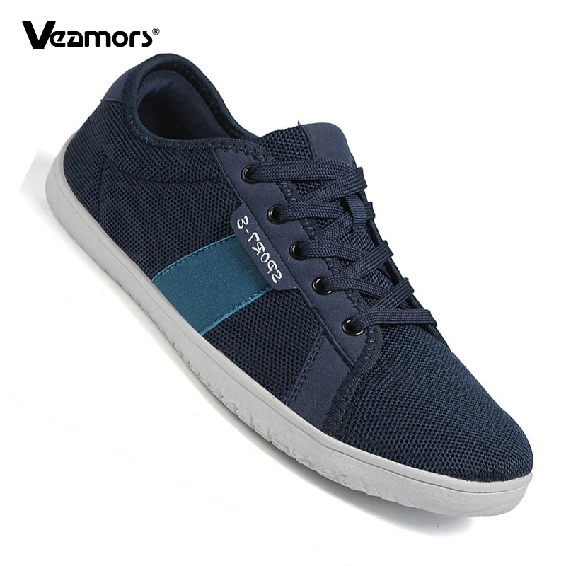 

Men's Comfortable Mesh Casual Sneakers Wide Toe Running Shoes Zero Drop Sole Women's Training Fitness Sports Shoes Non-slip