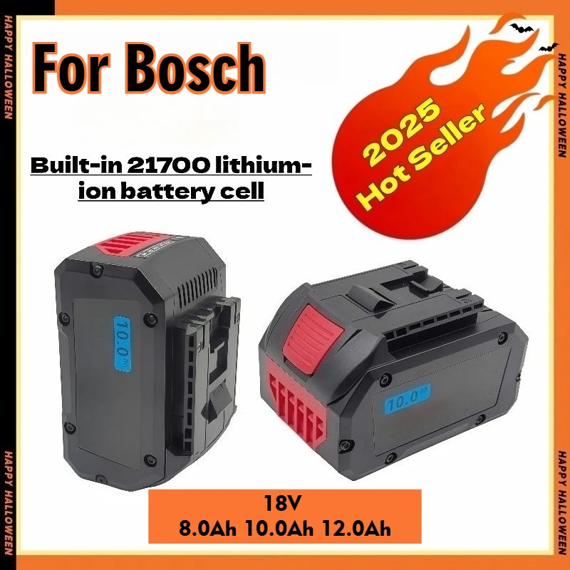 

18V 8.0Ah-12.0Ah Pro for CORE Replacement Battery Compatible for Bosch 18V Professional System Cordless Tools BAT609 BAT618