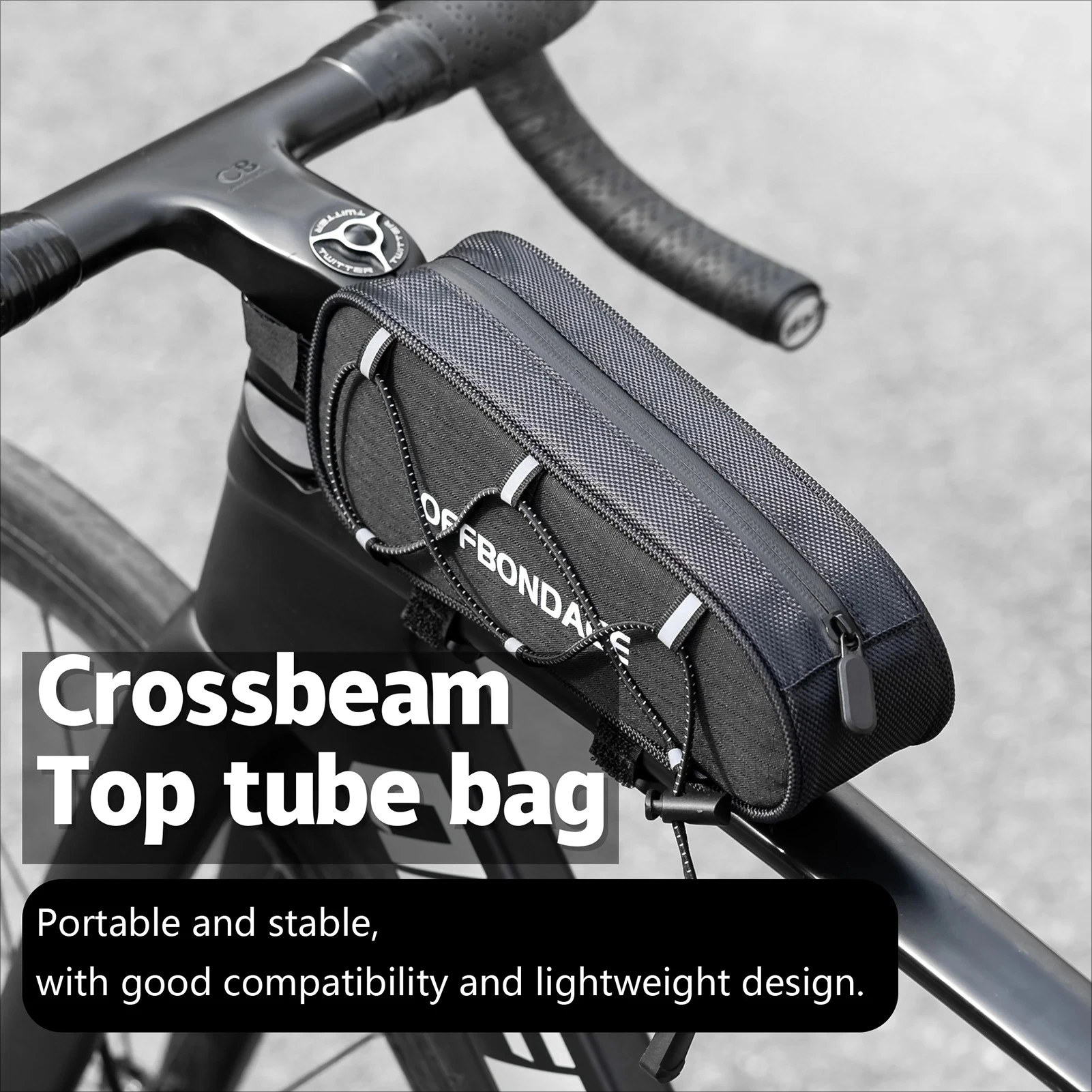 

Bicycle Bag Waterproof Reflective Front Top Frame Tube Bag Cycling Bag Large Capacity MTB Road Bicycle Accessories