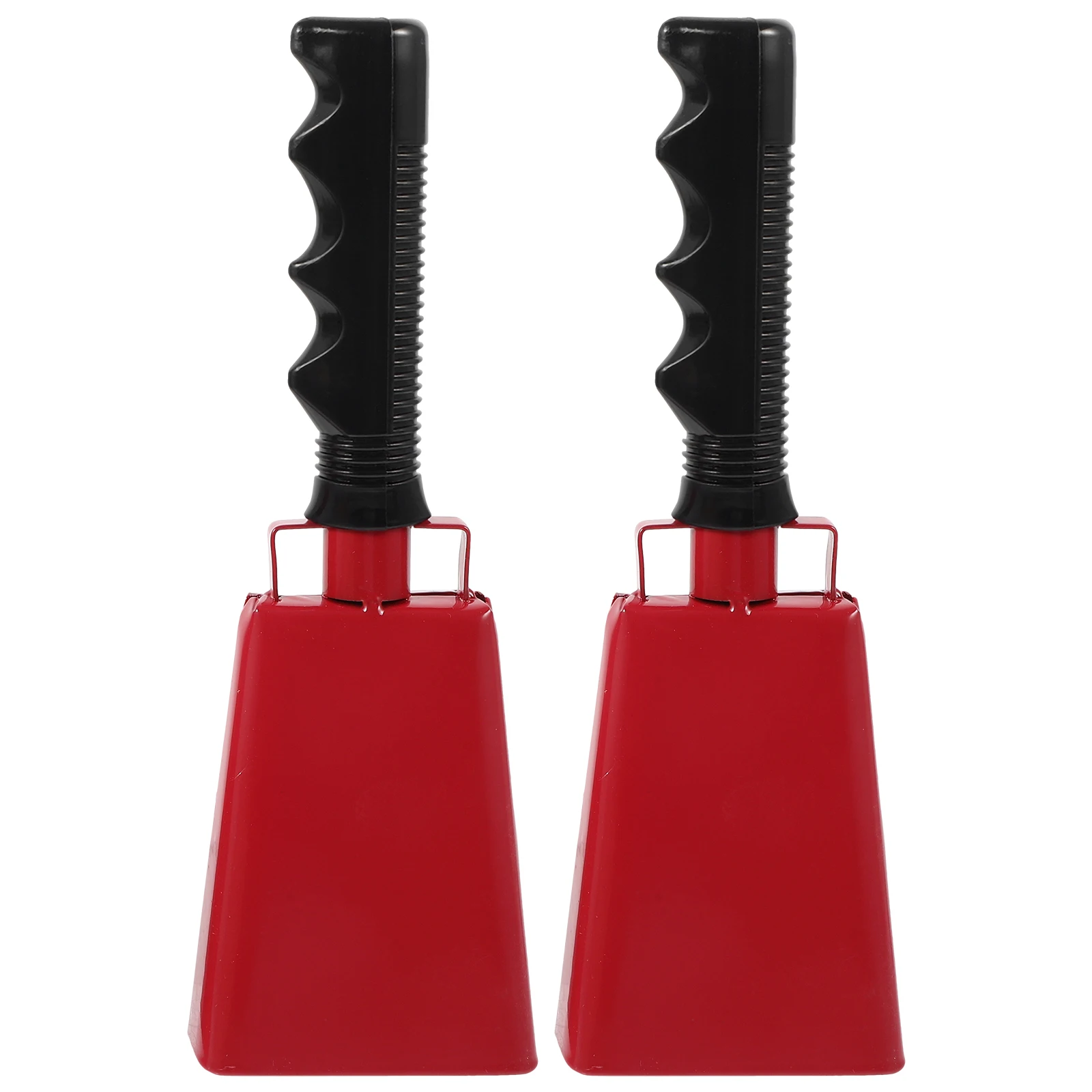 

2 Pcs Cow Bell Hand Cheering Noisemakers for Sporting Events Cowbell Bells Cowbells Football Games Sports Generator Steel