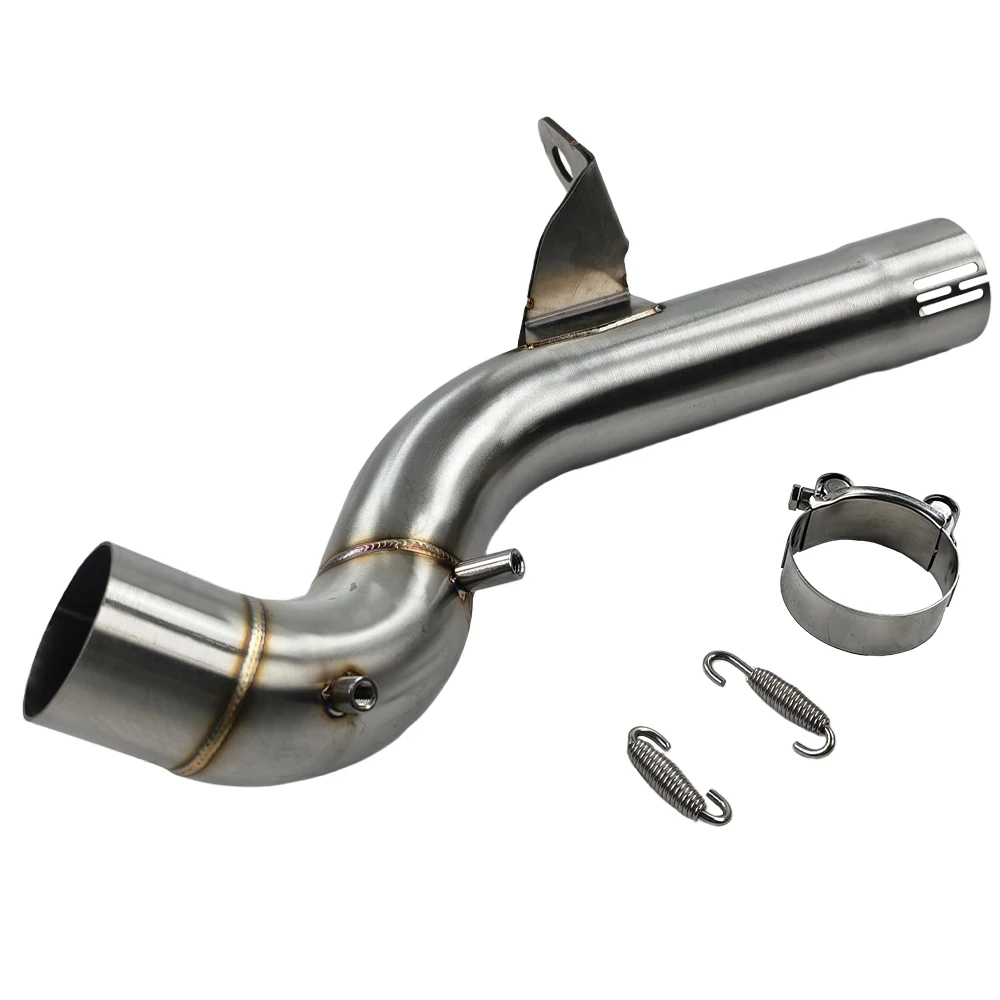 

Система выхлопа для мотоцикла с накладной трубой-переходником из нержавеющей стали для BMW F750GS F850GS 2018-2023 гг., аксессуар для модификации выхлопной системы