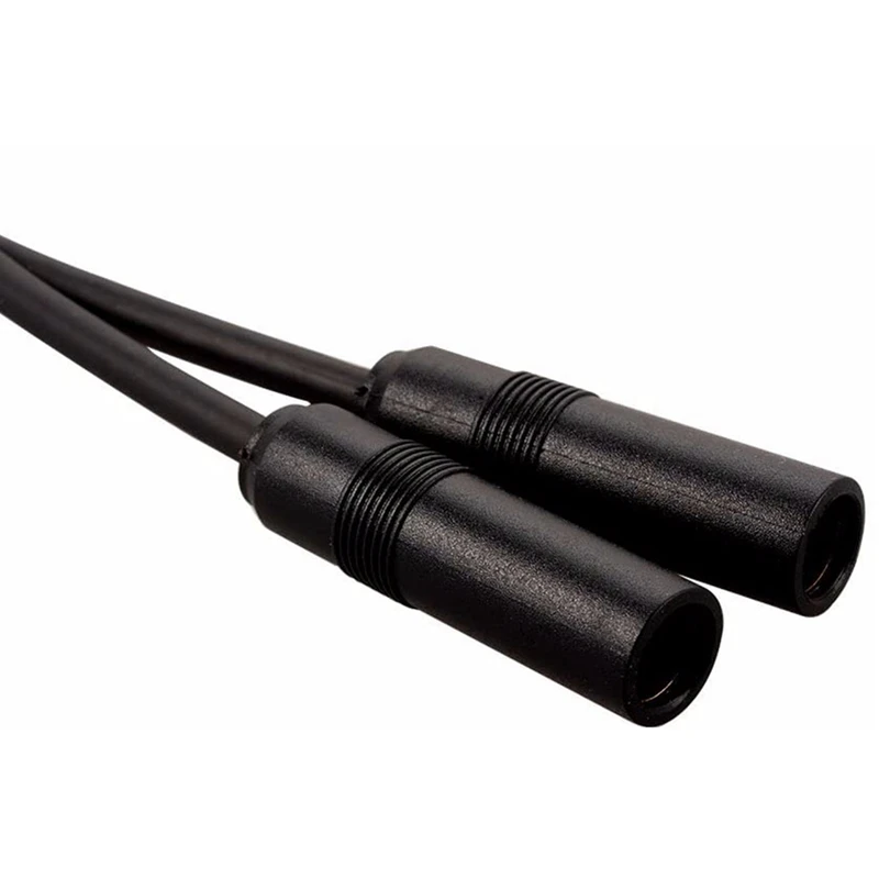 محول هوائي سيارة متعدد الوظائف ، كابل تمديد 1 ذكر إلى 2 أنثى ، تحويل لاسلكي ، 1 في 2