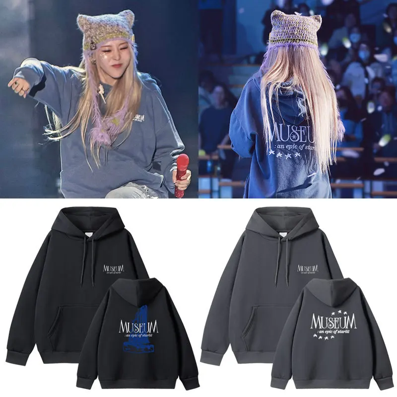 

MAMAMOO Moon Byul same hoodies kpop MUSEUM : An Epic Of Starlit Concert Sweatshirt women men Korean Popular autumn loose hoodie