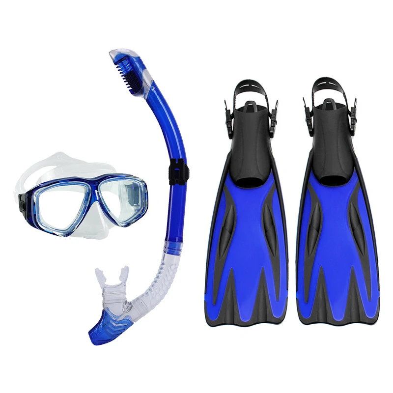 

Water Sports Supplies Swim Goggles Diving Snorkeling Equipment Fins Diving Gear Set for Adults