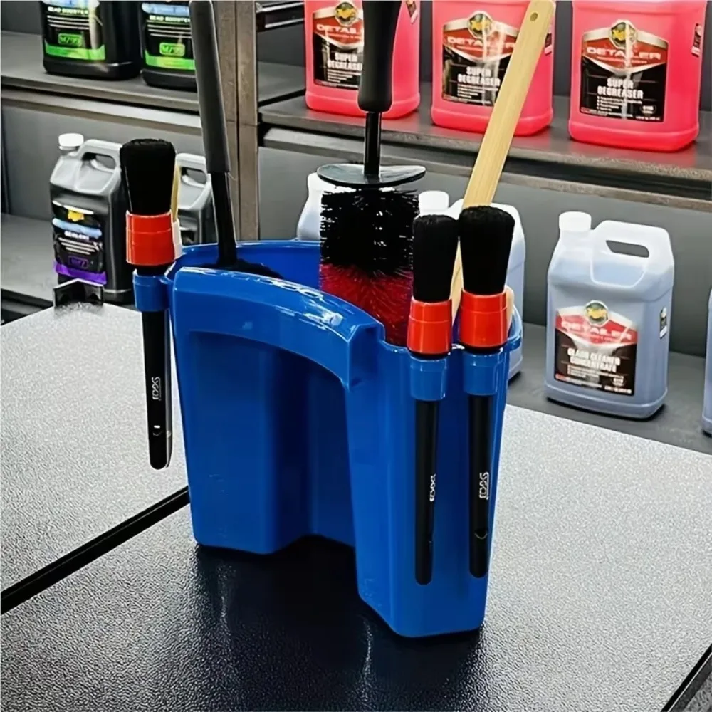 2026 Universal Bucket Organizer Car Storage Kits External Hanging Detailing Tools Brushes Mitt Fast Easy Updated Style Cleaning