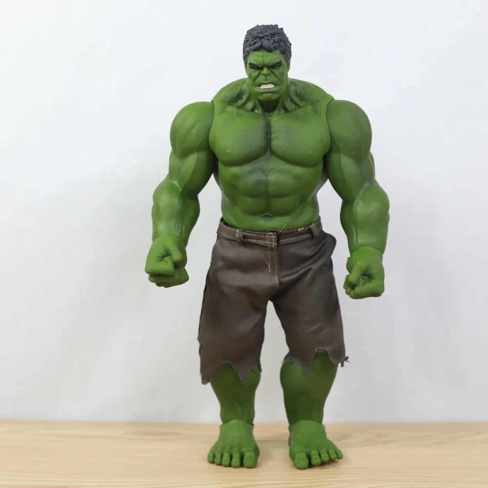 42CM Incredible superhero Green Giant man Hulk HulkBuster Age Of Ultron Hulkbuster PVC Figure statue Home Decor Collection model