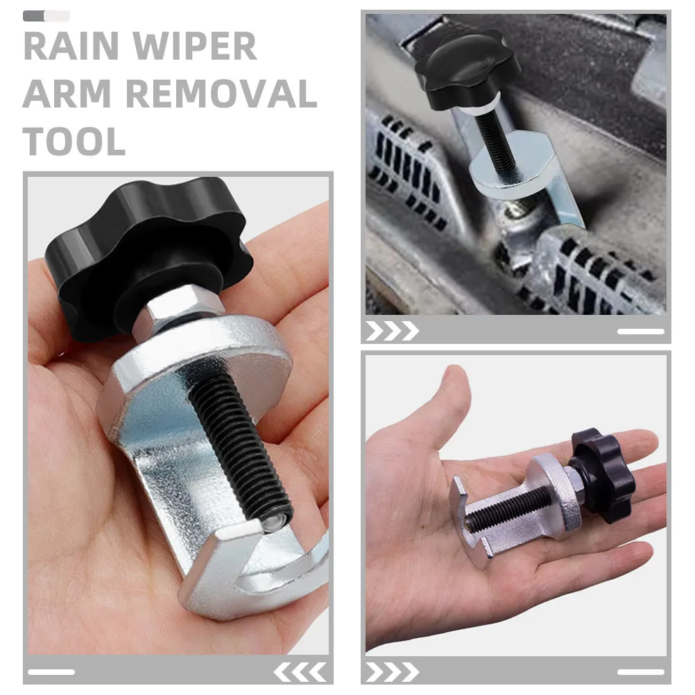 3Pcs Windshield Wiper Arm Puller Tool Car Wiper Arm Removal Tool Professional Auto Repair Kit Quick Effortless Disassembly view 6
