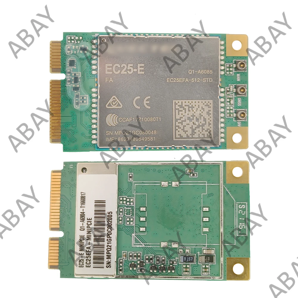 Quectel EC25-E FA Mini PCIe EC25EFA-512-STD GPS GLONASS BD Galileo QZSS Cat4 PCIe IoT 4G Module B1/3/5/7/8/20/38/40/41with GNSS