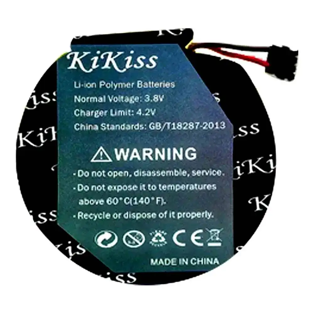 650mAh Long-Lasting Performance Fit For Smart Watch GWB001-A1 2364-00110001R for Smart Watch Battery Premium Replacement