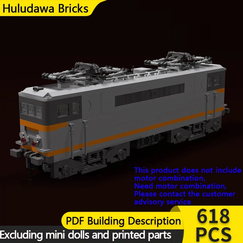 

Модель городской автомобиль MOC, строительные кирпичи BB 9200, электрический локомотив, модульная технология, подарки, праздник, сборка, детские игрушки, костюм