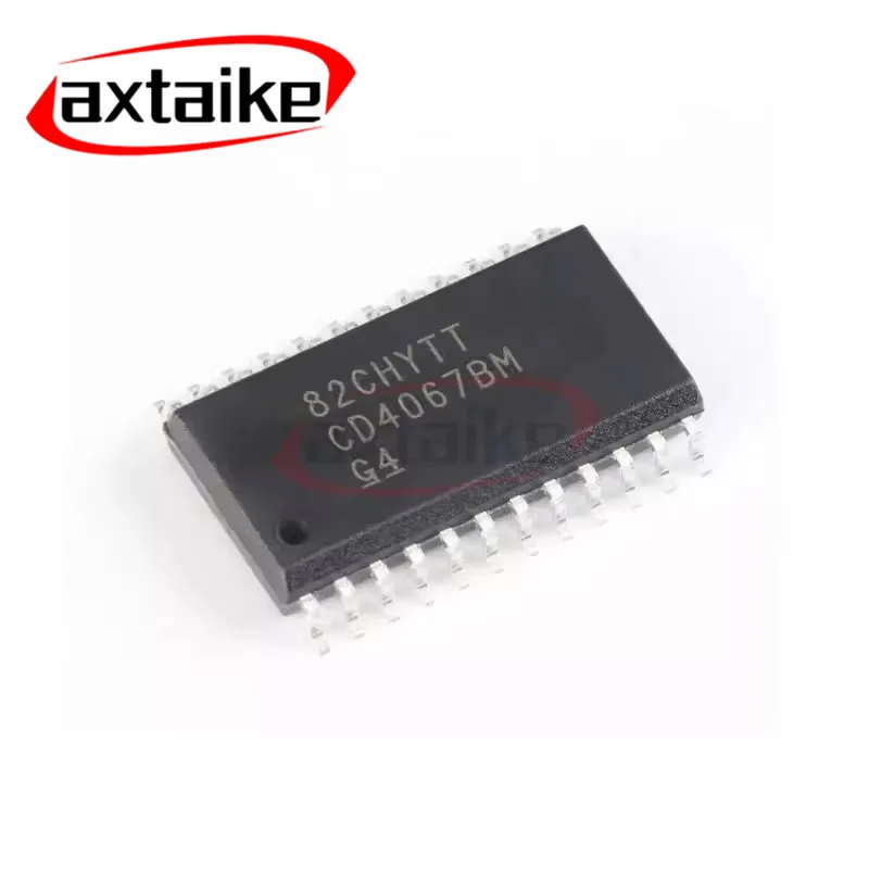 5PCS ICs CMOS Sgl 16-Ch Ana Multipl/Demltplxr SOP SMD IC CD4067BM96 CD4067BM CD4067 SOIC-24 Multiplexer Switch