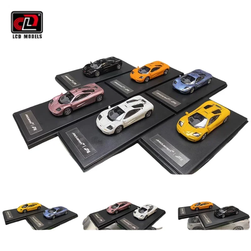 1:64 F1 sports car diecast alloy simulation static model, children's collection of decorative toys, holiday gifts for children.