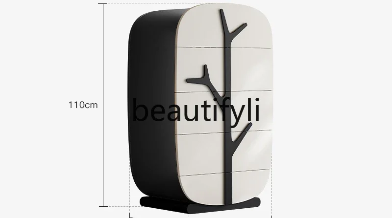 

Modern simple living room wall chest light luxury master bedroom bedside storage cabinet