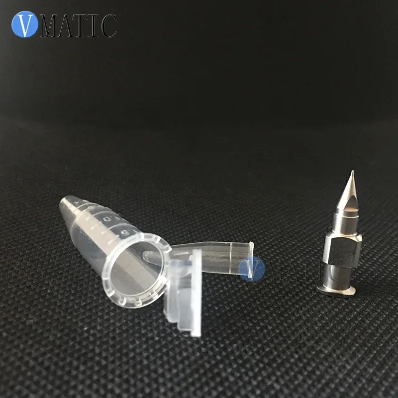 Free Shipping High Precision Stainless Steel Tapered Nozzles Liquid Glue Fluid Dispensing Needle Tips