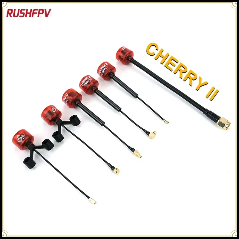 

1-3PCS 5.8GHz FPV Stubby Antenna 1.8dBi LHCP RHCP SMA MMCX UFL RushFPV Cherry II Long Range for Racing Drone