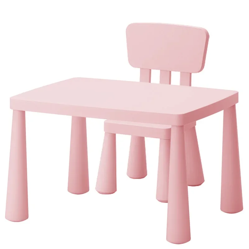 New Thickening Children's desk and chair suit combination Kindergarten dining table set kids table and chair furniture