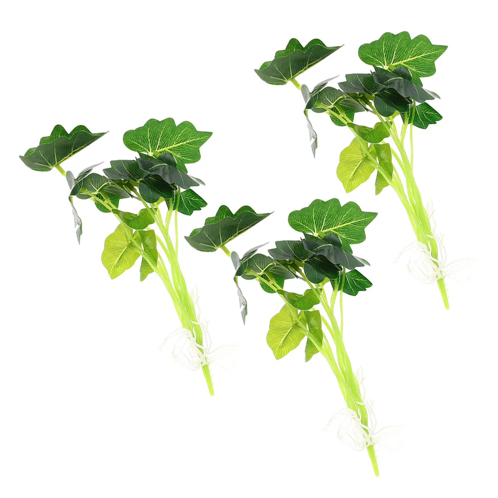 

3pcs Artificial Stems Fake Greenery For Decor Lifelike Faux Plant Simulation Leaves Home Room Table Wedding Bouquet Craft Diy