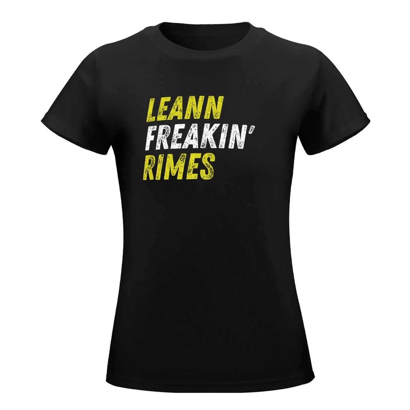 Leann Freakin' Rimes T-Shirt graphics vintage clothes Women t shirt