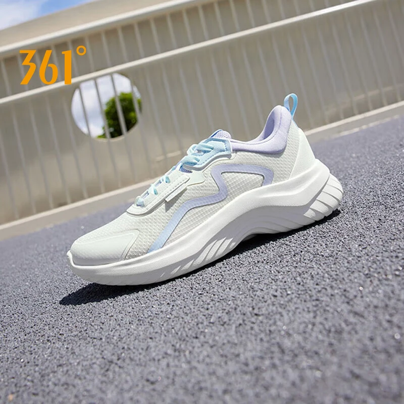 361 Degrees Running Shoes Women SoftFlow 1.0 Sports Athletic Speed-racing Grip Stable Breathable Women Sneakers 682342207F